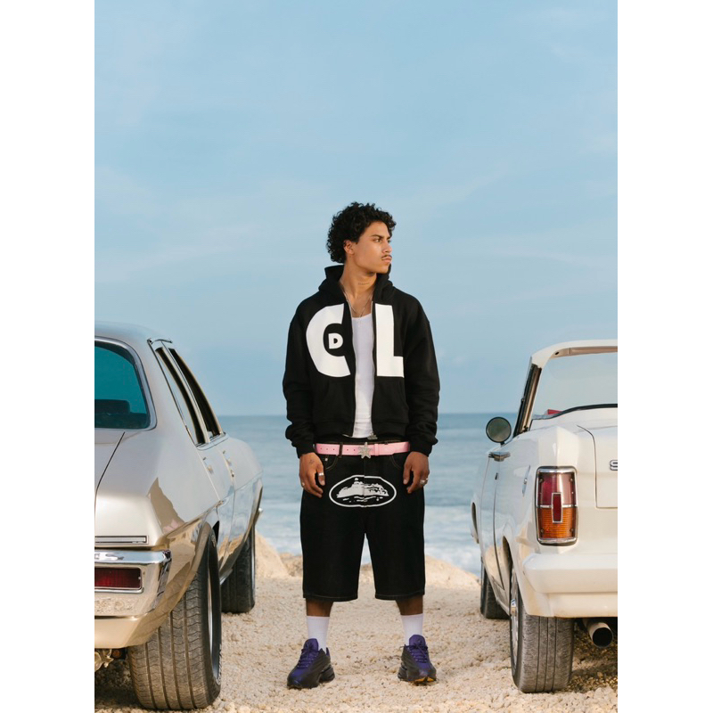 ZIP HOODIE CDL BLACK UP