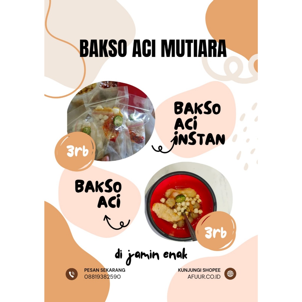

paket BAKSO ACI 10pcs