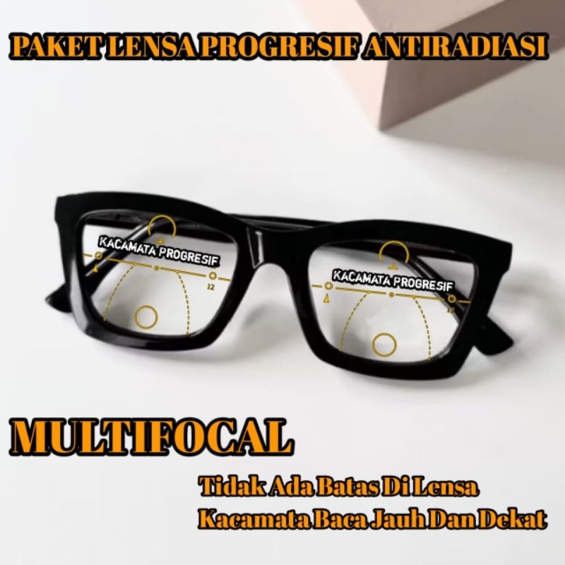 Kacamata Baca Progresif Antiradiasi 2016 | Kacamata Baca Plus Jauh Dan Dekat | Kacamata Baca Progres