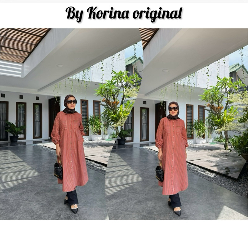 Azizah by Korina original dan Melodi Tunik by Korina