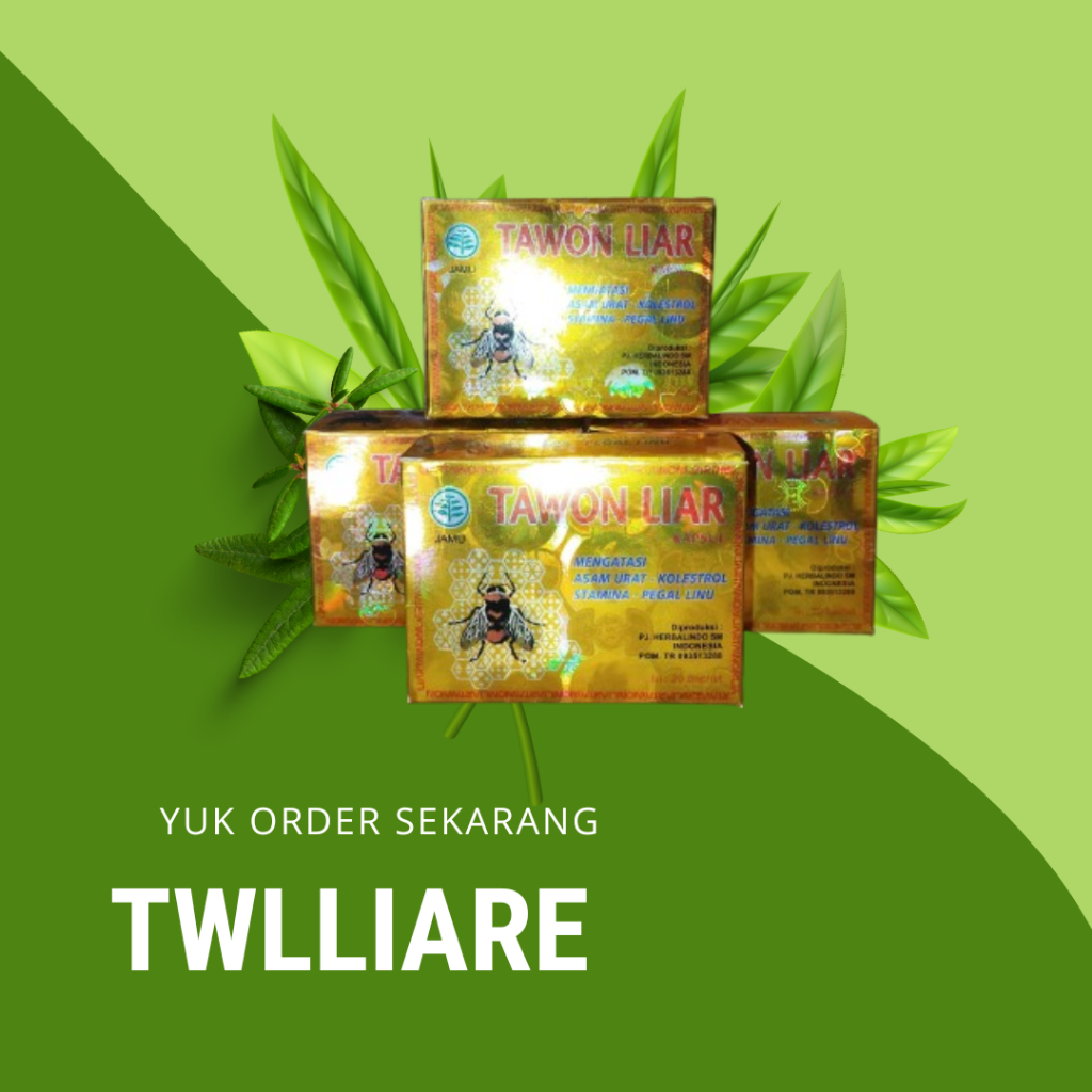 

ASLI TAWON liare Jamu Herbal 1 Box isi 20 Sachet