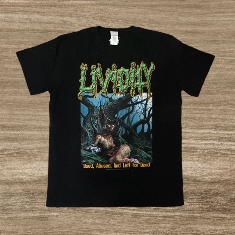 Lividity Used, Abused, And Left For Dead Tshirt Original (NEW)