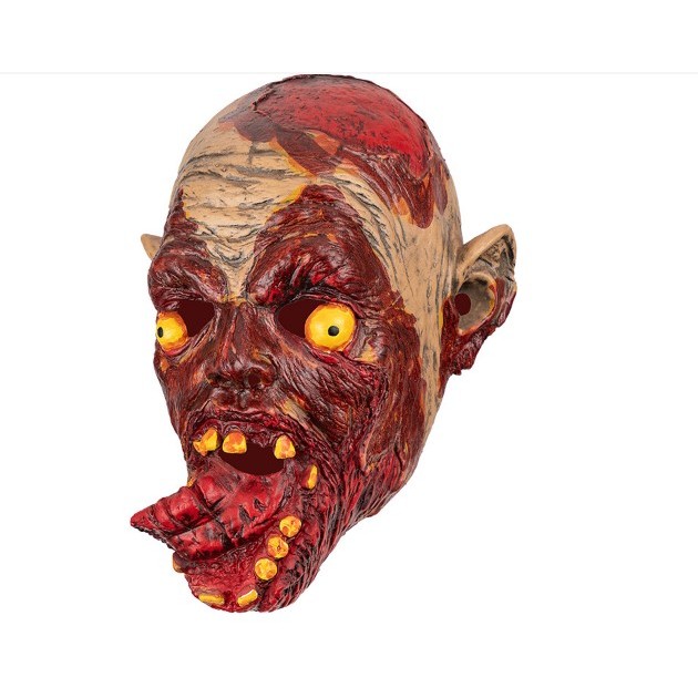 Topeng Horor Berdarah Topeng Cosplay Halloween Topeng latex Import Quality