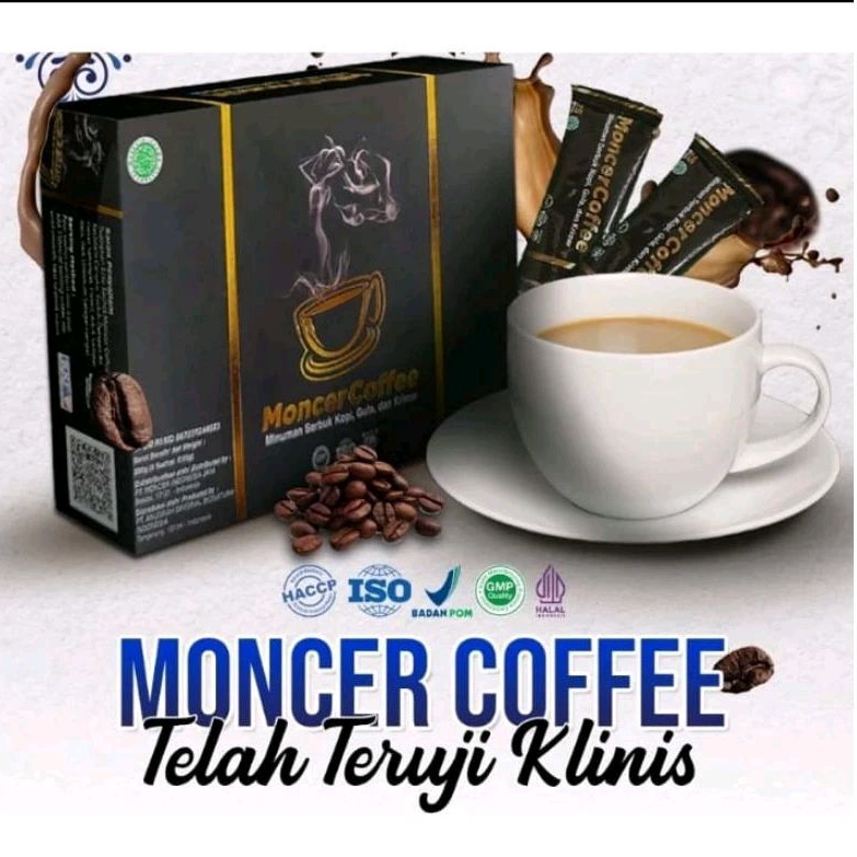 

Terlarisss Monceer Coffee Herbal Halal Teruji klinis 100% Original