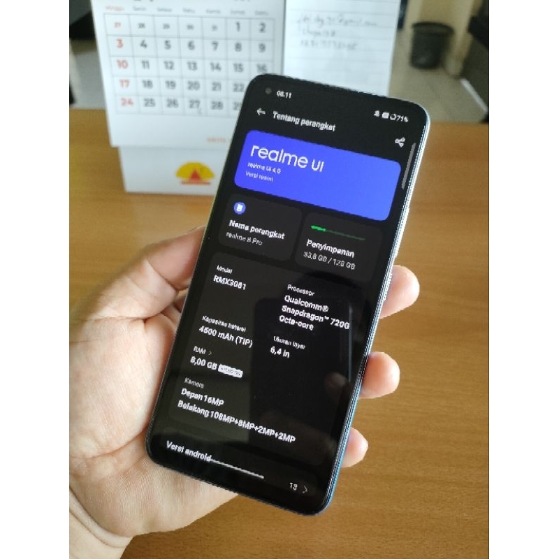Realme 8 pro Second