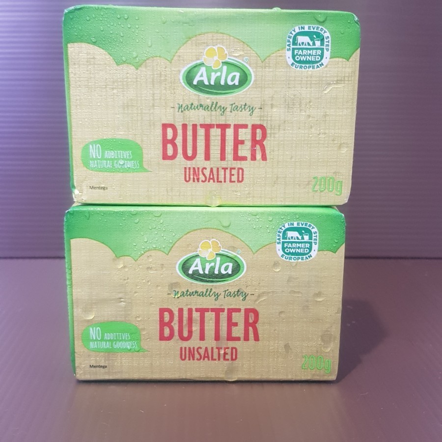 

Arla Unsalted Butter 200gr