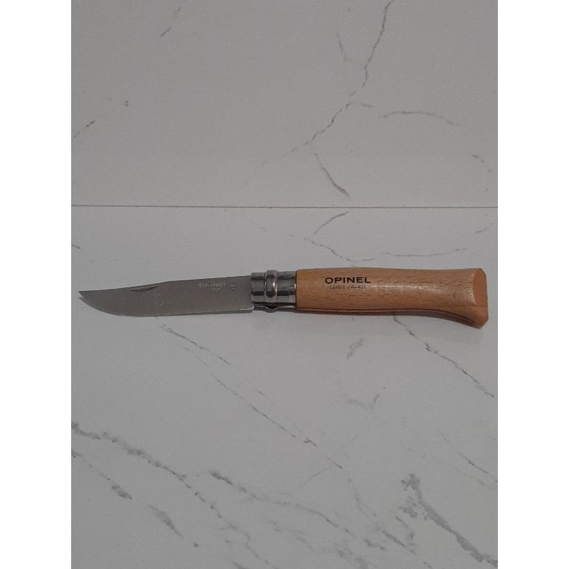 Pisau lipat/folding knife Opinel No. 8 ORI made in france bekas/preloved