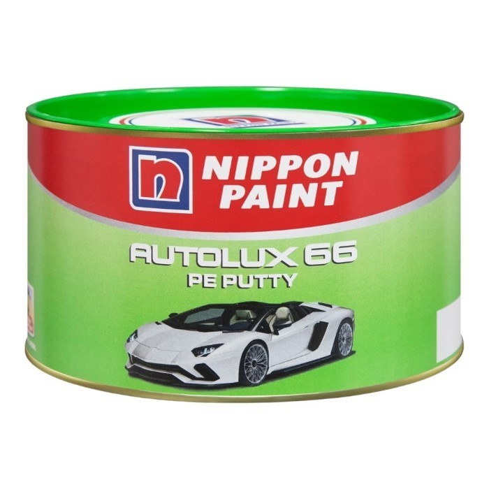 DEMPUL BESI/DEMPUL OTOMOTIF/DEMPUL MOBIL NIPPON PAINT AUTOLUX 66 PE PUTTY (1 KG)