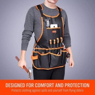 Tas Perkakas Multifungsi Tools Bag - Rompi Wadah Perkakas Pria