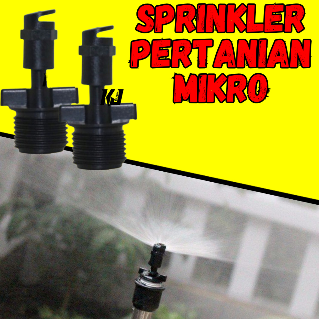 Sprinker Mikro 180 Drajat Alat Siram Otomatis Taman Kebun