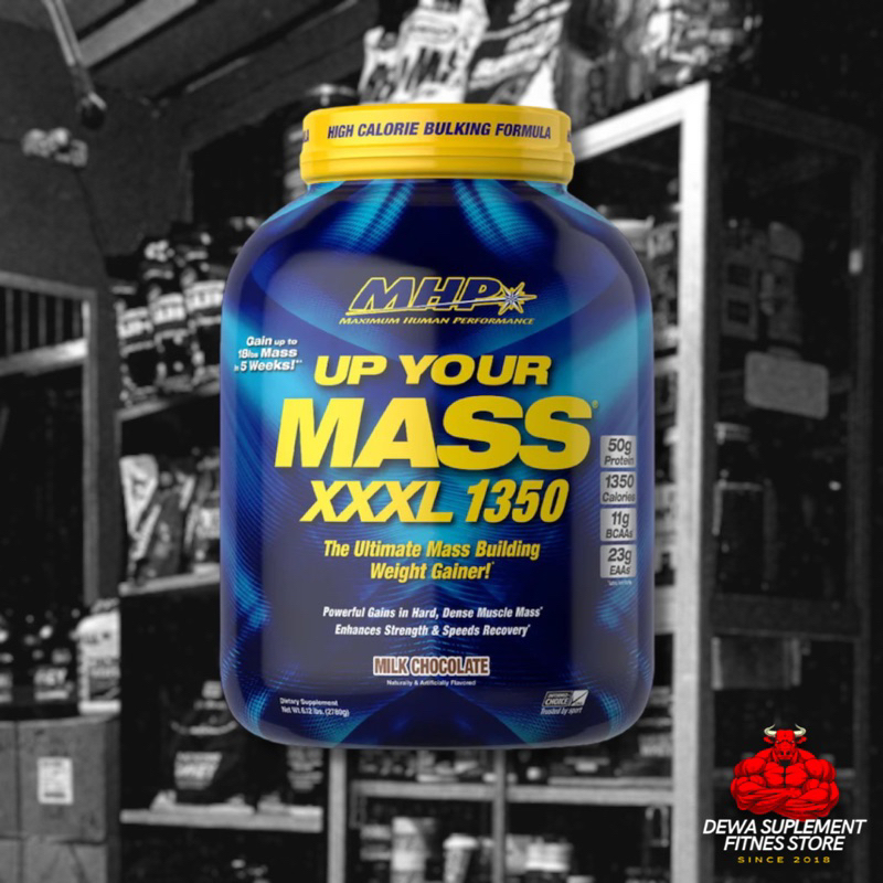 MHP Up Your  Mass XXXL 6 LB MASS GAINER MHP
