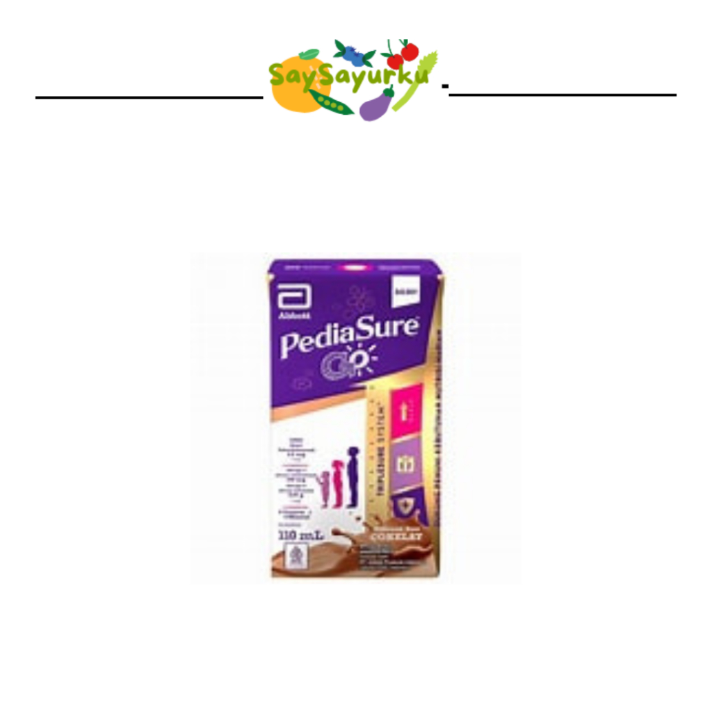 

PEDIASURE GO UHT VANILA/COKLAT 110ML