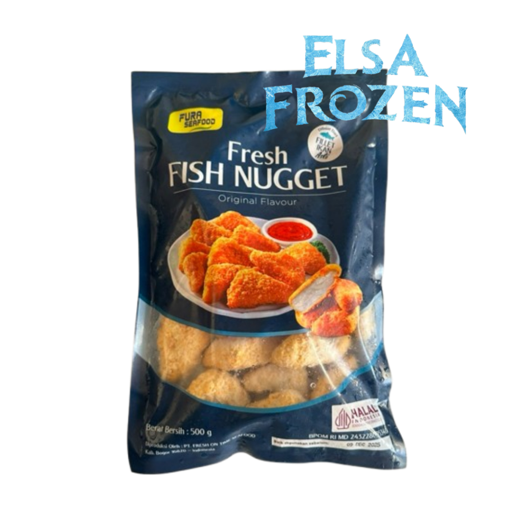 

FURA SEAFOOD FRESH FISH NUGGET 500GR / NAGET IKAN