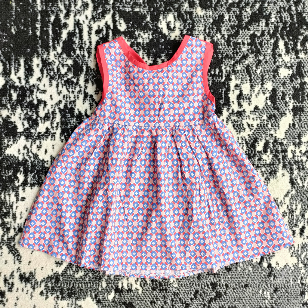 Fasia Batik Dress Anak Perempuan Usia 1-7 Tahun