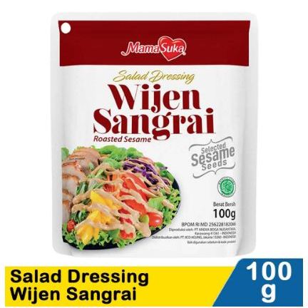 

MamaSuka Salad Dressing Roasted Sesame / Wijen Sangrai Sachet 100g