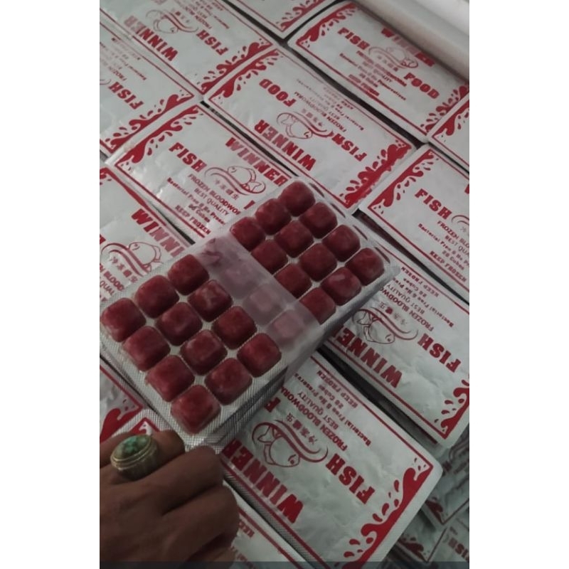 CACING BEKU KAPSUL MERK WINNER 100GRAM / CACING BEKU MURAH / CACING BEKU BERSIH