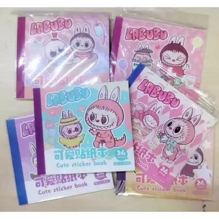 

Buku Stiker - Sticker Book LABUBU, Cute Cartoon Termurah C-3428