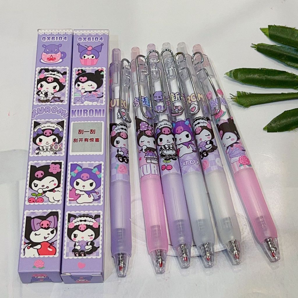 

Gel Pen Ballpoint 0.5mm Kartun Motif Sanrio Cetek Blind Box Kuromi 1 box 1pc