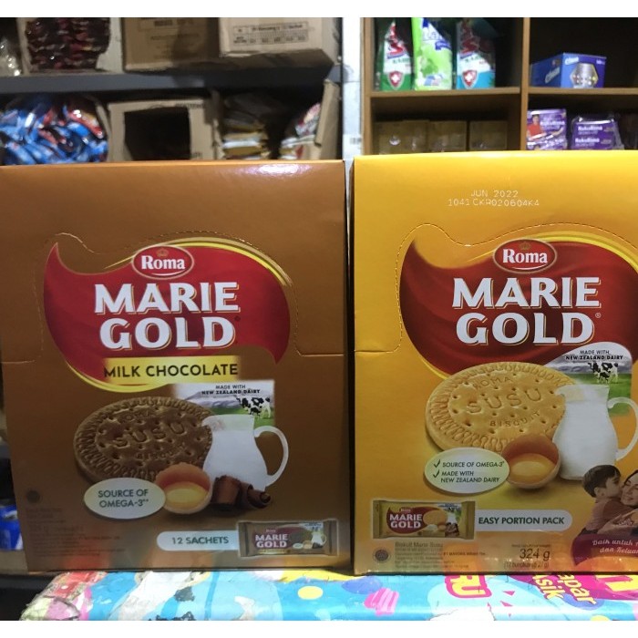 

marie gold isi 12 pcs -coklat/ori