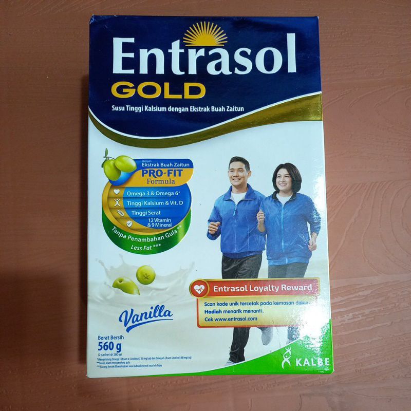 

Entrasol Gold Vanila 560g