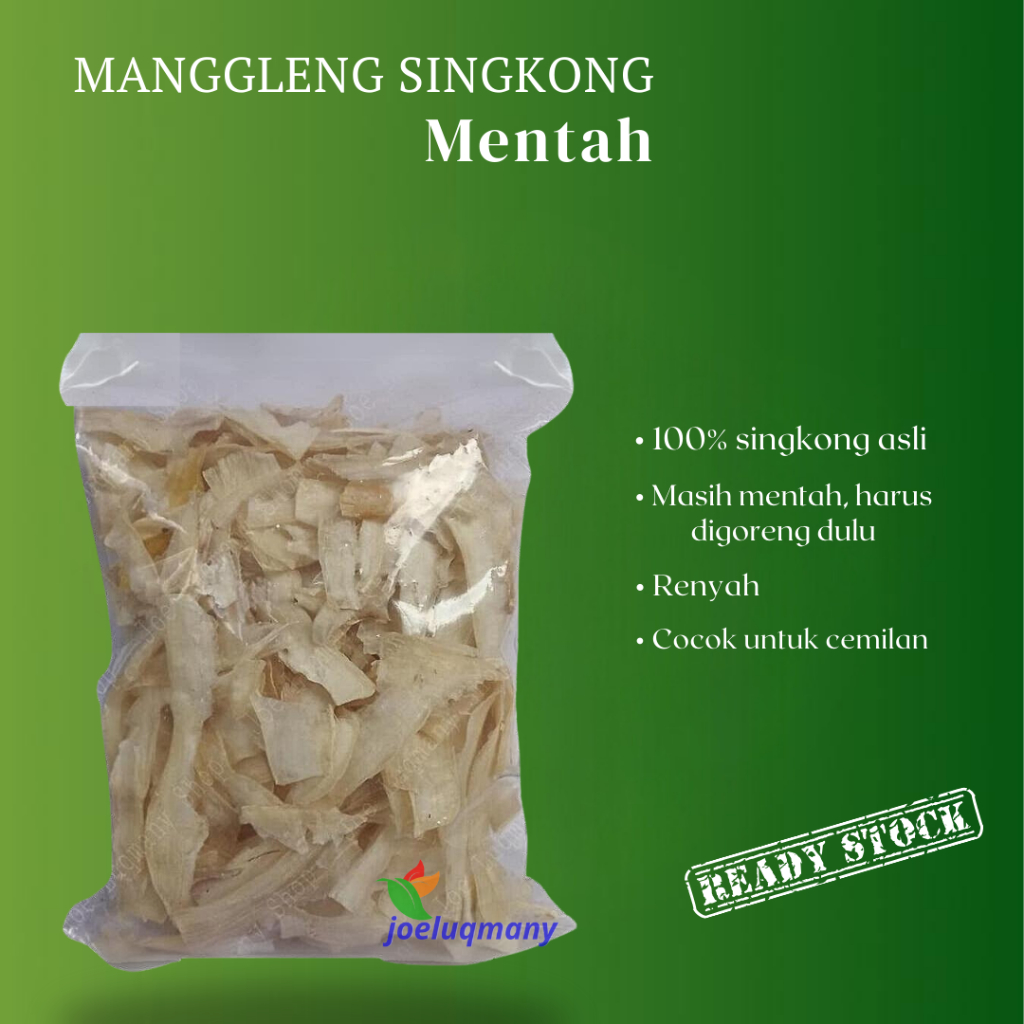 Mangleng Manggleng Singkong Mentah Gurih 1kg