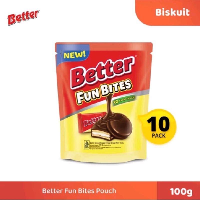 

N_S_Y Better Fun Bites pouch 100gr isi 10 bungkus