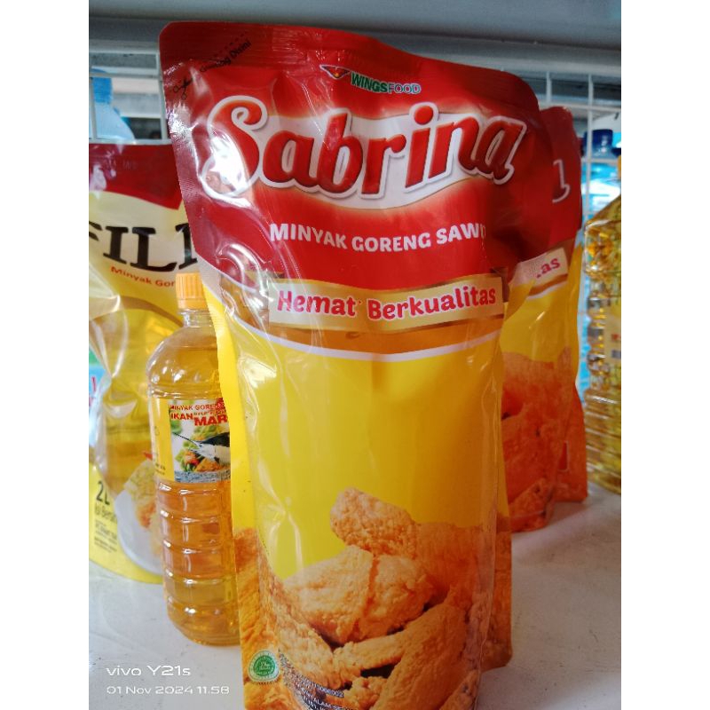 

minyak sabrina 1 liter