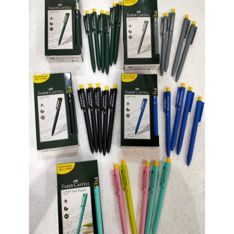 

PEN SEMI GEL 0,7 merk FABER CASTEL PEN GEL UNIK PEN GEL VIRAL PEN GEL BODY WARNA