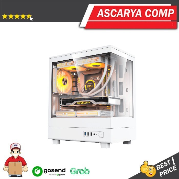 ASCARYA | PC RAKITAN INTEL I5 12400F + RTX 5060 TI | PC GAMING EDITING RENDERING