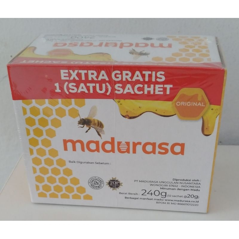 

SATU BOX MADURASA ORIGINAL 240g MADURASA SACHET ISI 12PCS