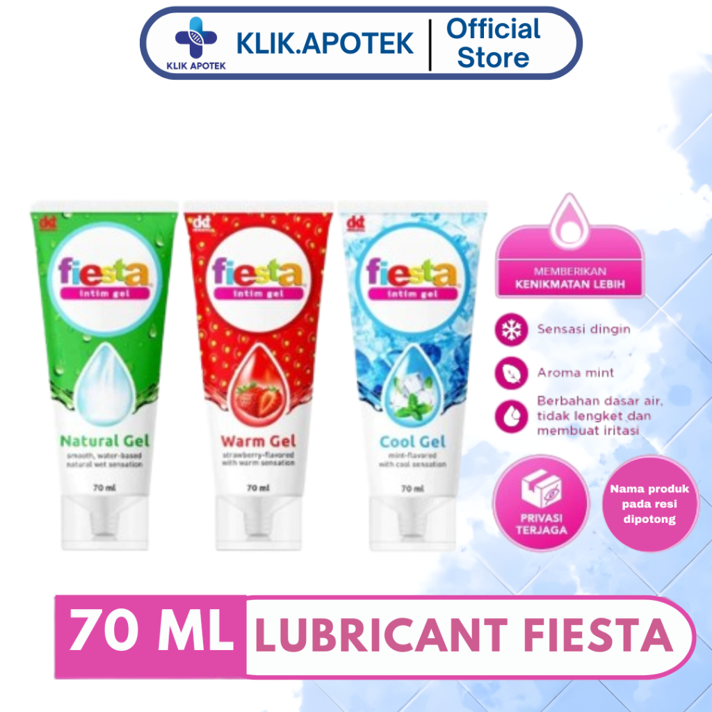 Fiesta Lubricant 70ml | pelumas gel