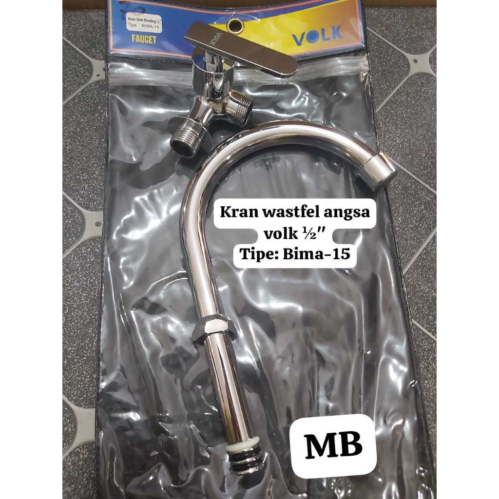 Kran Angsa VOLK / Keran Air Cuci Piring / Kran Dapur Wastafel