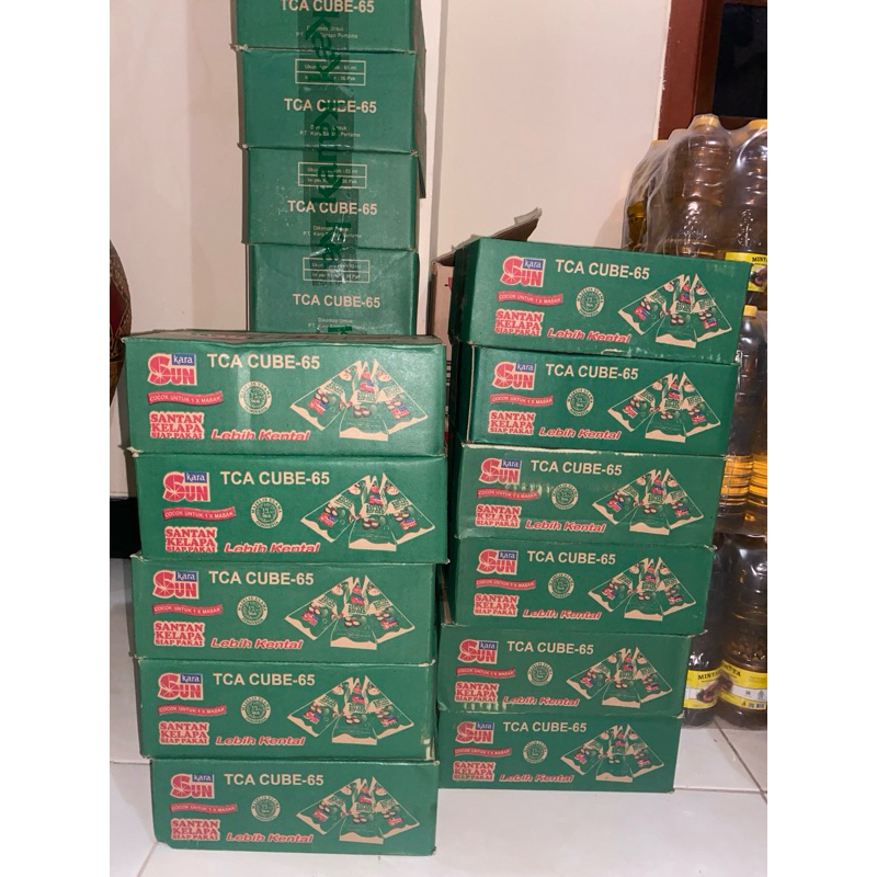 

SUN KARA Santan Kelapa Instan Cair 65ml (1 karton isi 36 pcs)