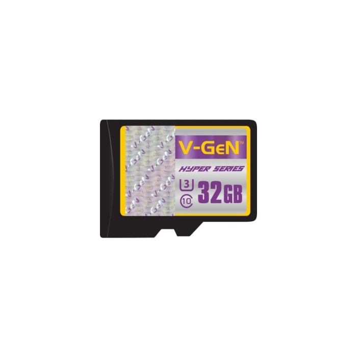 VGEN Memory Card MicroSD 32GB Hyper Na Series Non Adaptor