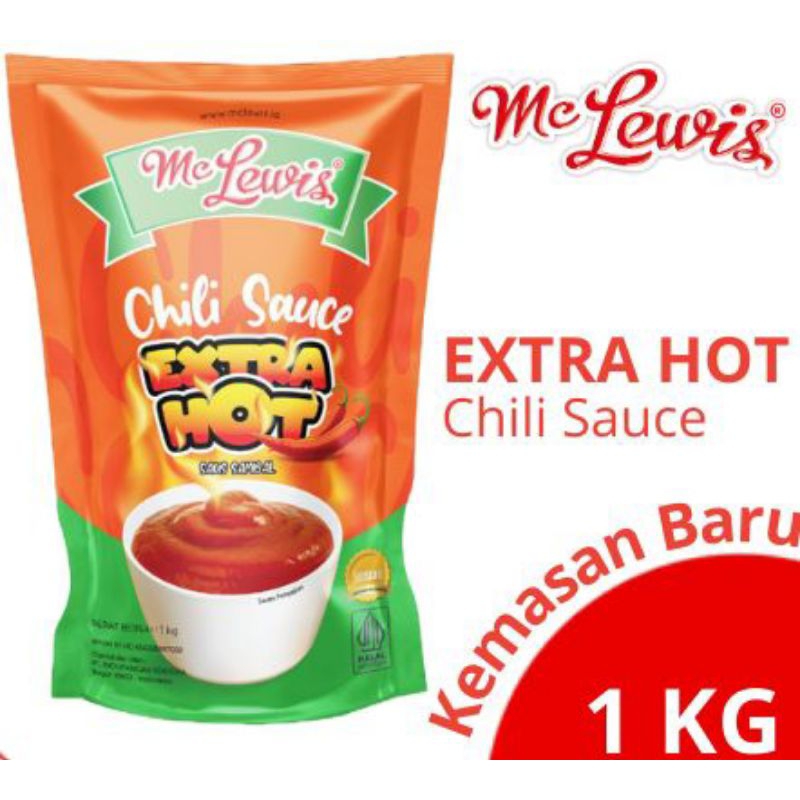 

MC LEWIS EXTRA HOT CHILI SAUCE 1 KG