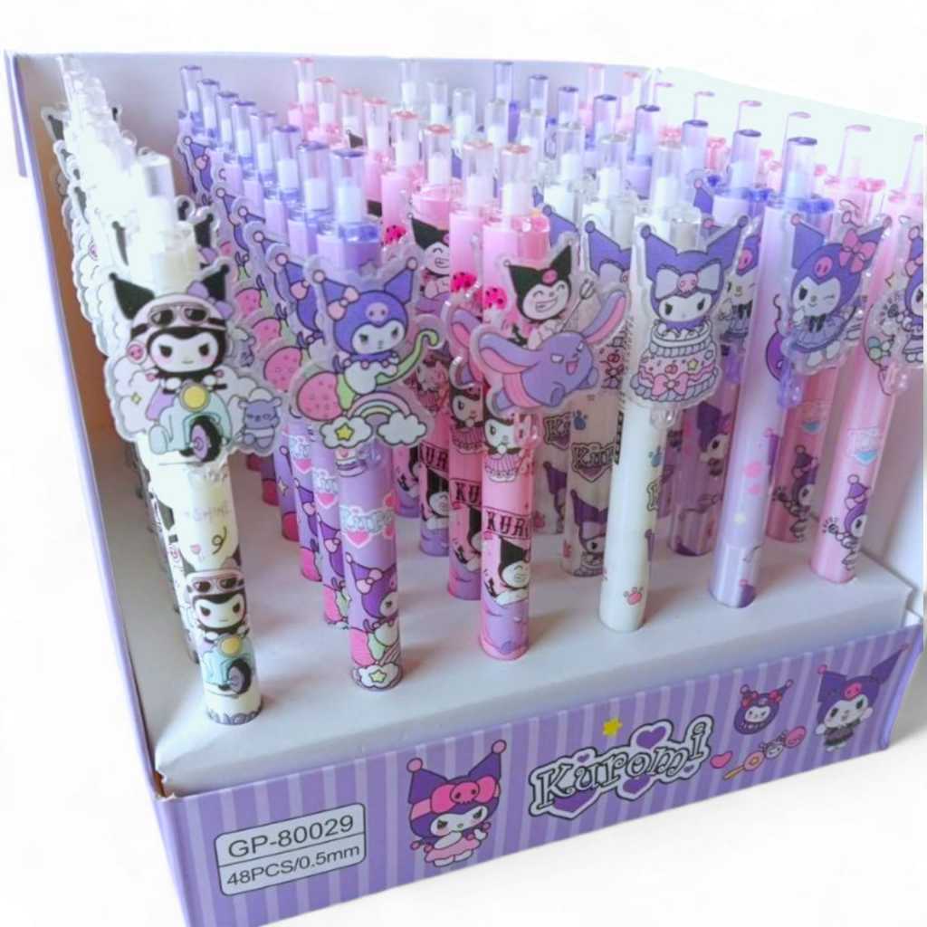 

PULPEN GEL SANRIO / PULPEN MOTIF KUROMI / PULPEN MELODY SANRIO