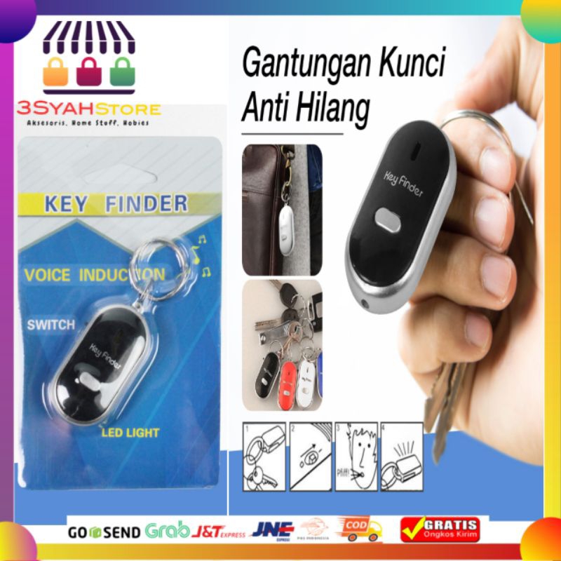 Gantungan Kunci Siul Anti Hilang