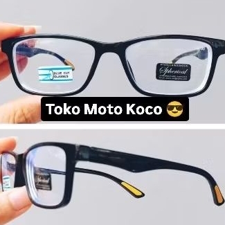 Kaca mata minus,kaca mata jarak jauh anti radiasi ,pelindung mata dari radiasi hp n laptop ukuran -5