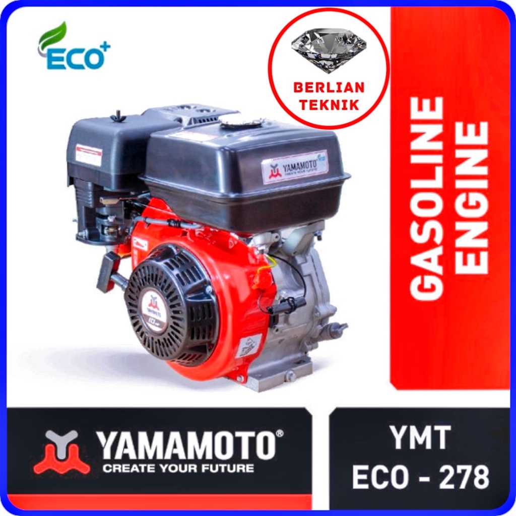 Mesin Penggerak Bensin Engine Gasoline Yamamoto YMT ECO 278 / 10 HP