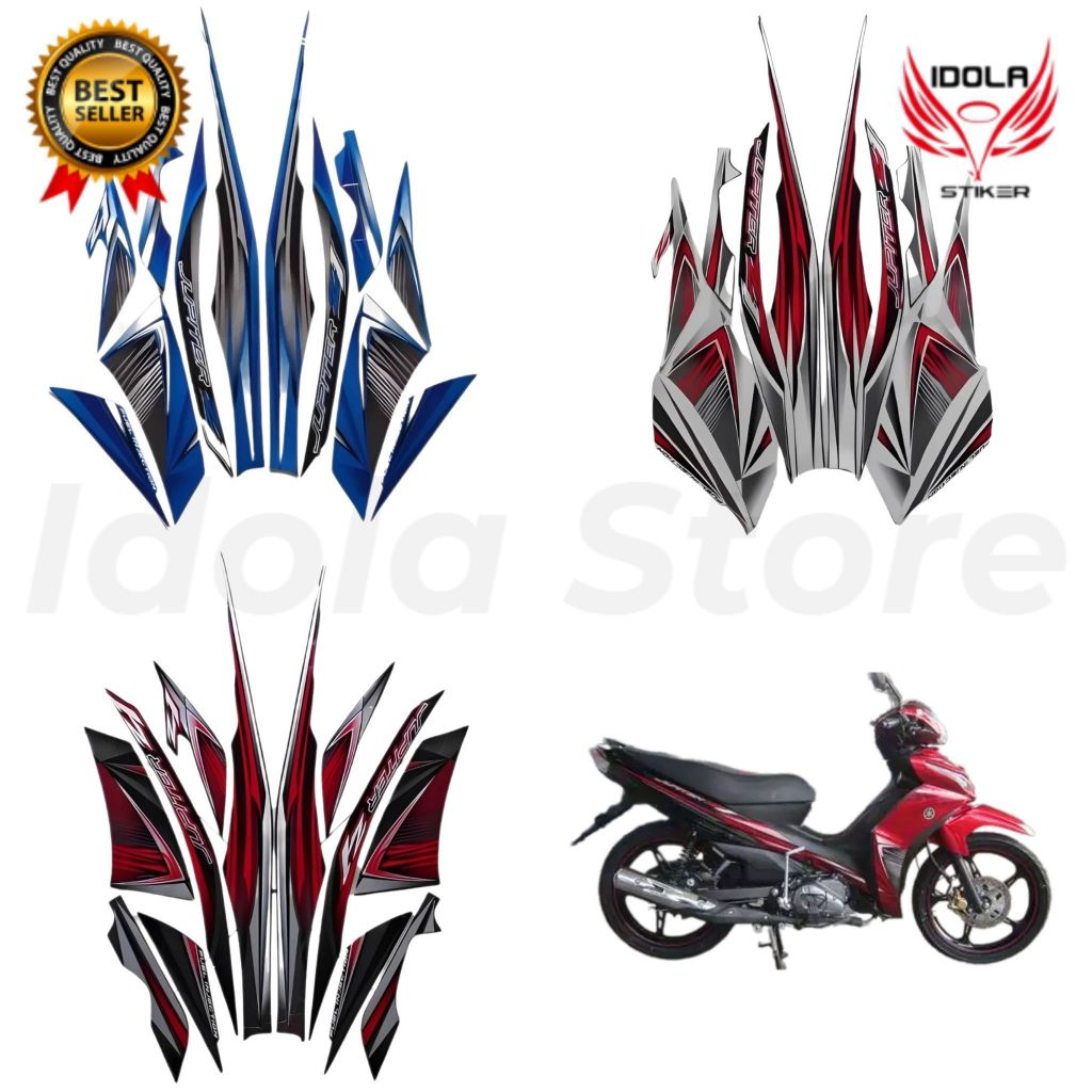 STRIPING STANDART STIKER BODY YAMAHA JUPITER Z1 2012 | STRIPING STANDART JUPITER Z1 2012 | ORIGINAL