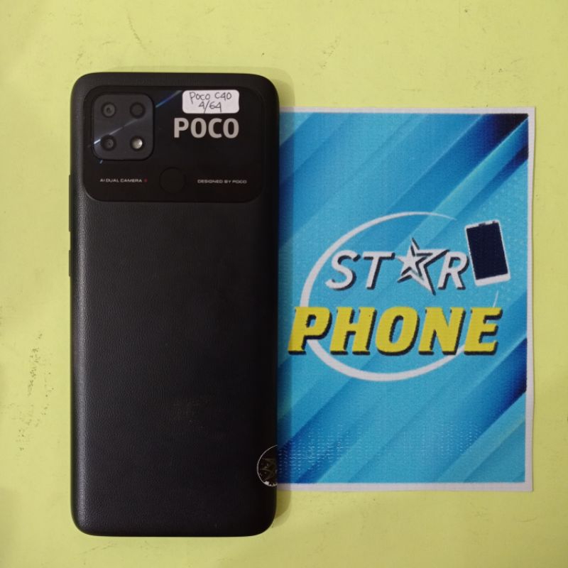 Poco C40 4/64 second unit only