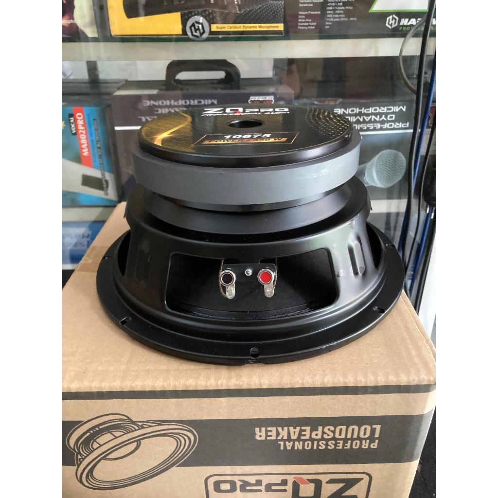 SPEAKER KOMPONEN ZQPRO 10675 10" 350w ZQ PRO SPEKER 10in 10inch 10 inch