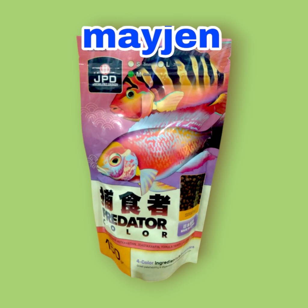 Pelet Ikan / JPD Predator Color Sinking 150gr