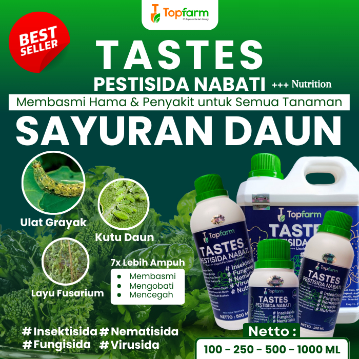 Pestisida Topfarm / Obat Hama Untuk Buah Dan Sayuran / Obat Hama Daun Sayuran /Obat Hama Kutu Daun S