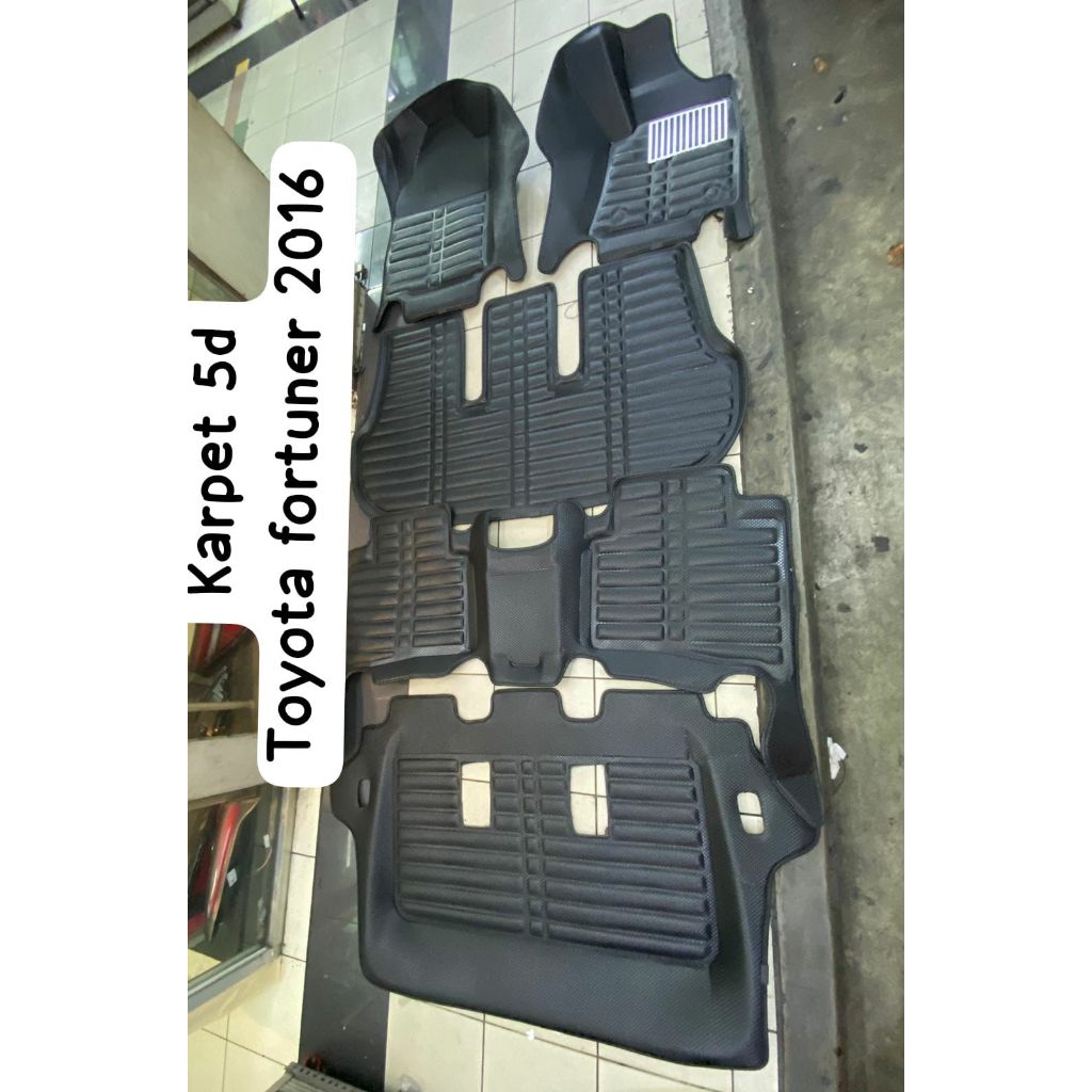 KARPET MANGKOK 5D MOBIL TOYOTA FORTUNER