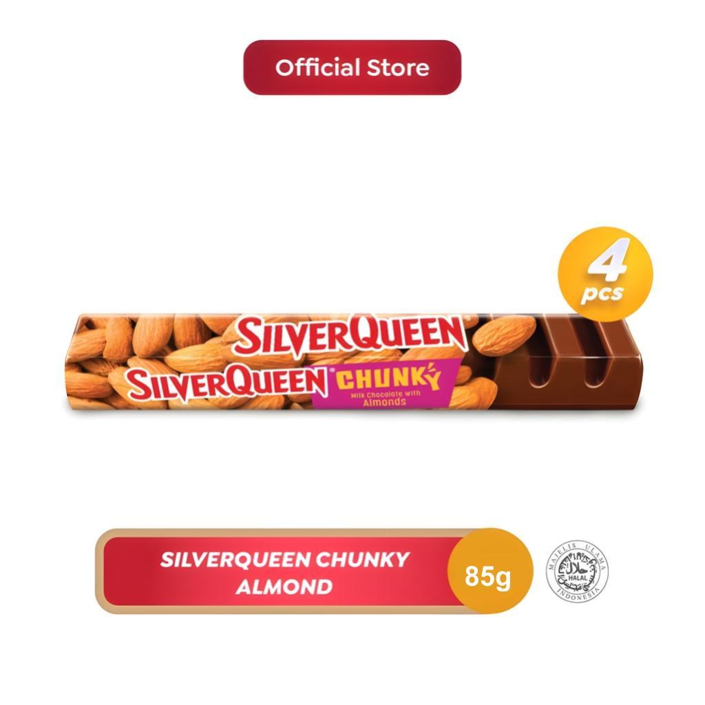 

Silverqueen Chunky Bar Almond 85 g x 4 pcs