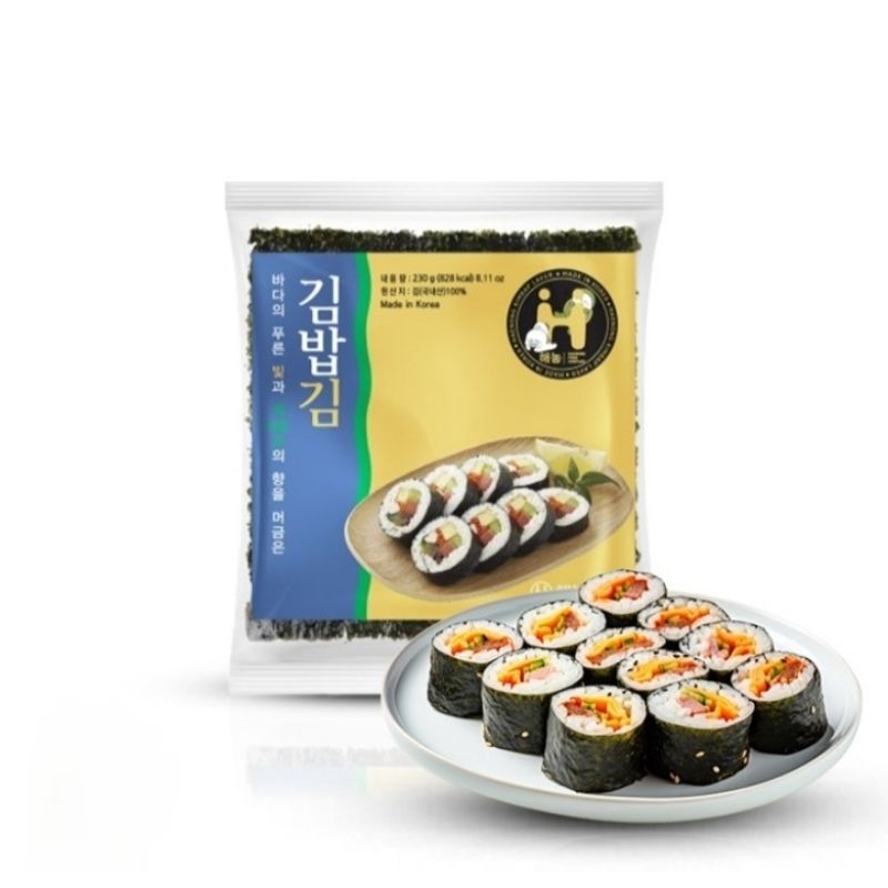 

Haenong roasted laver for kimbab 230gram