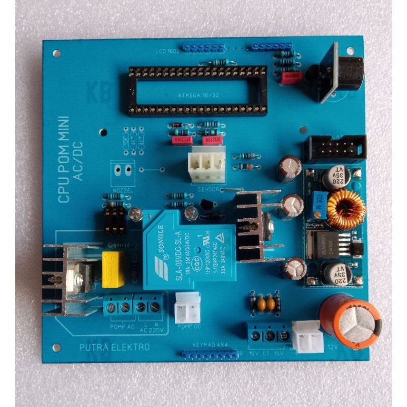 cpu pom mini DC tanpa ic program