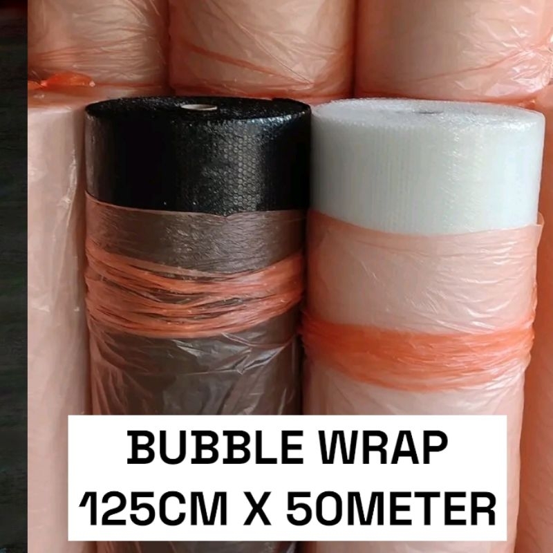 

BUBBLE WRAP 125CM X 50METER PROMO