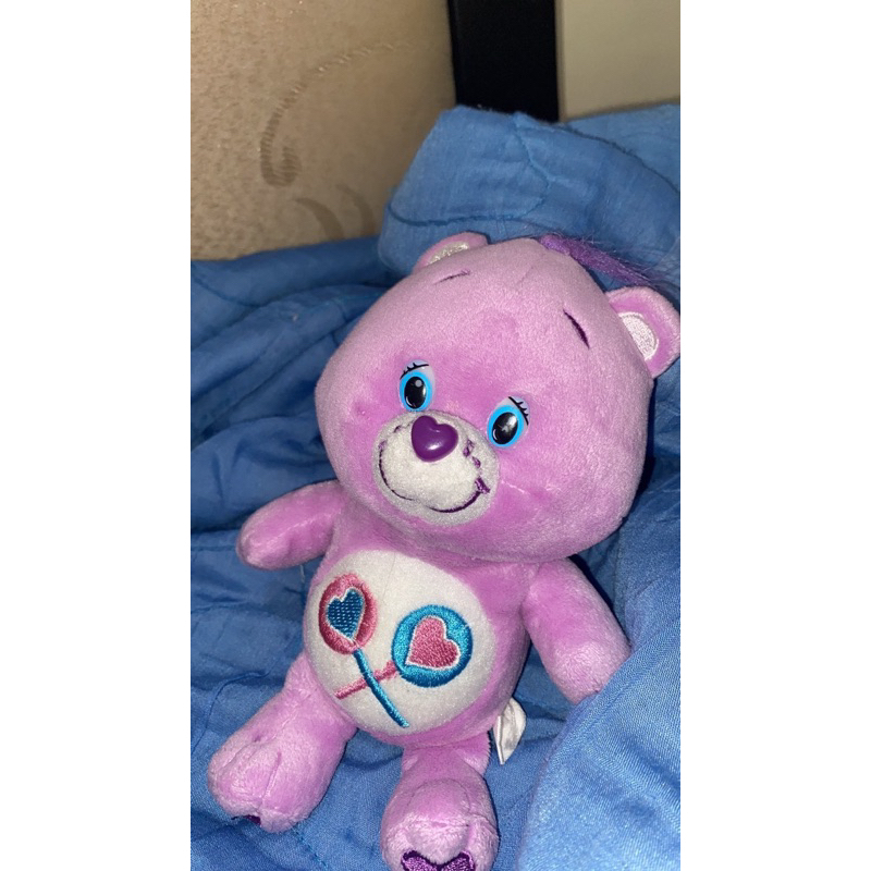 Boneka Care Bears Ungu